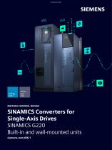 SINAMICS G220