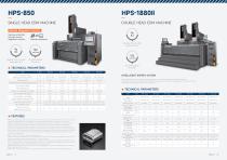 Single Head EDM Machine HPS-850/ Double Head EDM Machine HPS-1880II