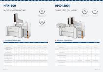 Single Head EDM Machine HPX-800/ Double Head EDM Machine HPX-1200II