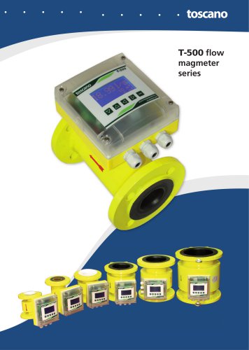 Brochure T500 2014 - Electromagnetic flowmeters