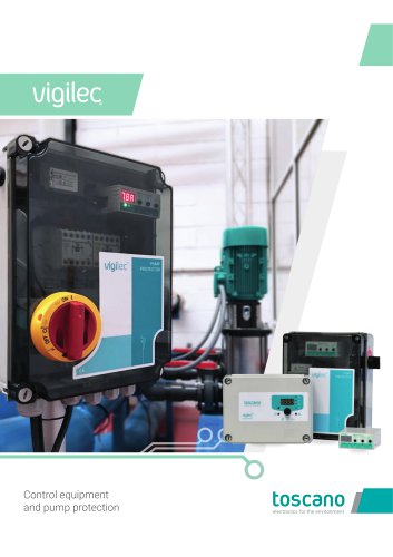 Catalogue Vigilec 2018 - Pump control and protection panels