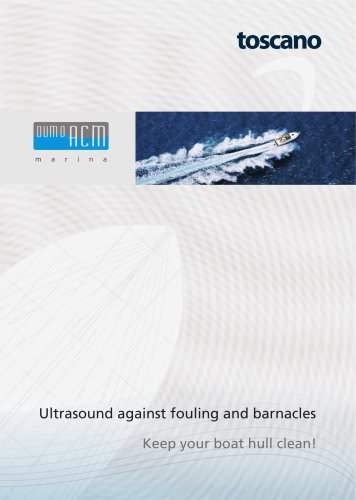 DUMO ACM: Ultrasound against fouling and barnacles