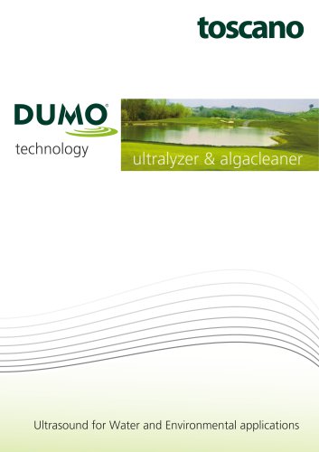 DUMO: Ultrasound for Water and Environmental applications