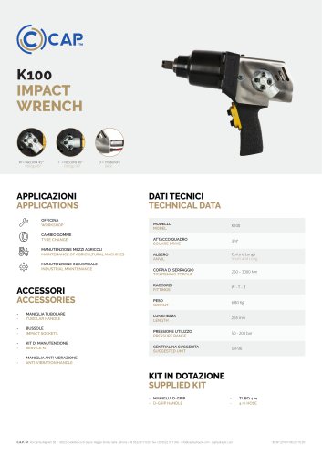 K100 IMPACT WRENCH