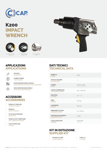 K200 IMPACT WRENCH