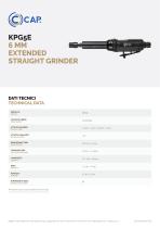 KPG5E 6 MM EXTENDED STRAIGHT GRINDER