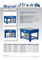Heating Tables 200°C - TC 200
