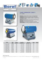 Tube Furnaces 1200°C - TU 1200