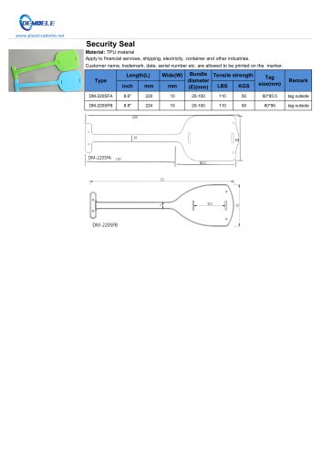 Rubber TPU Lifting Rigging Shackle Inspection Tag