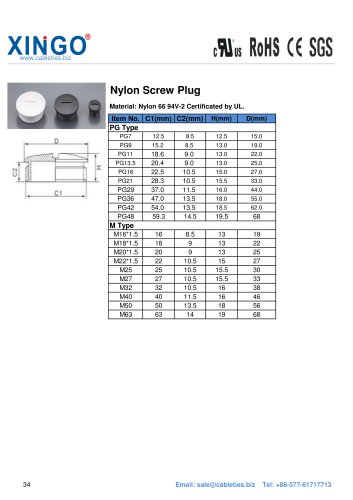 Xingo-Nylon Plug-2