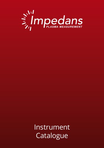 Impedans Instrument Catalog