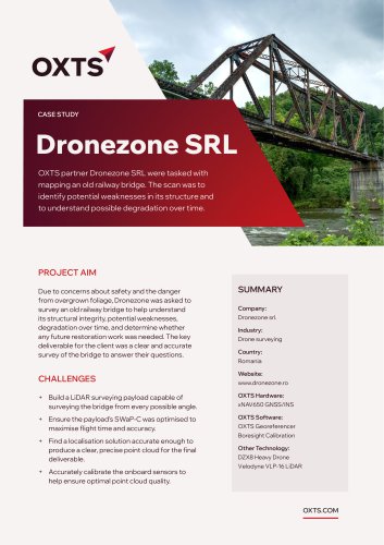 Dronezone SRL Case Study