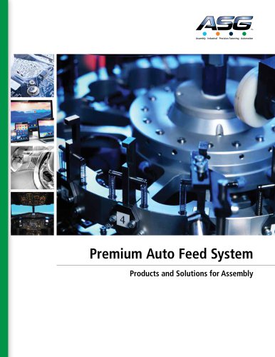 ASG Premium Auto Feed Catalog