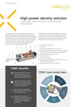 High power density solution