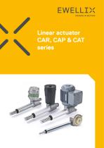 Linear actuator CAR, CAP & CAT series