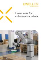 Linear axes for collaborative robots