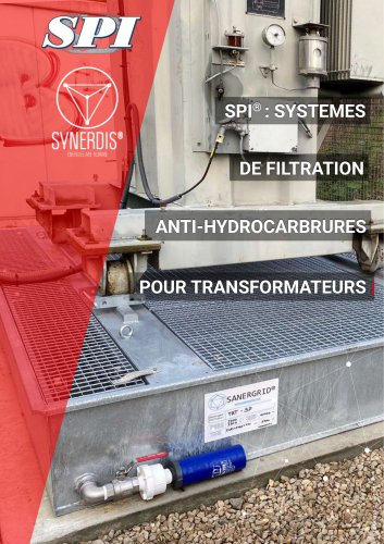 BROCHURE Anti-hydrocarbons filters SPI SYNERDIS
