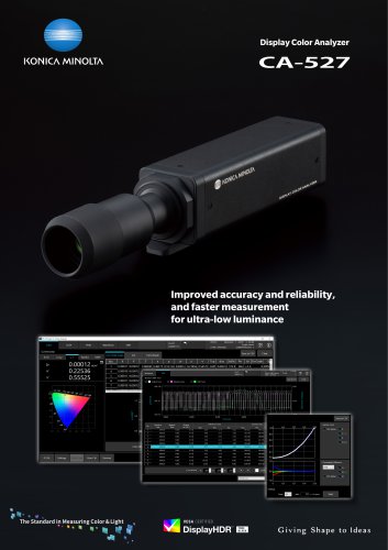 Display Color Analyzer CA-527