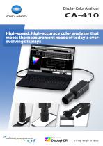 Display Color Analyzer CR-400/410