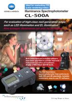 Spectrophotometer CL-500A
