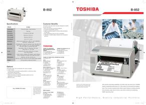 TOSHIBA B-852-R