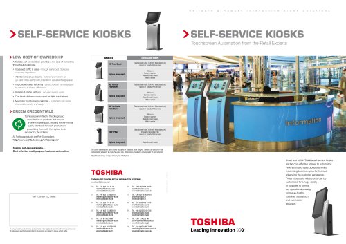 KIOSK SELF-SERVICE