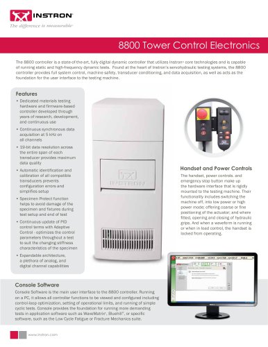 8800 Tower Control Electronics