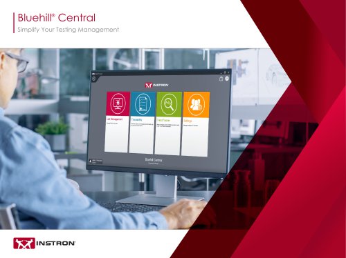 Bluehill Central Lab Management Software Brochure