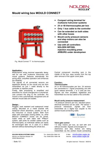 NOLDEN Mould Connect