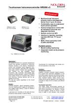 Touchscreen hotrunnercontroller NR8000-v3