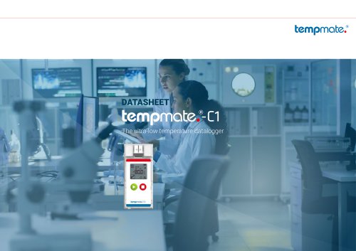 tempmate.®-C1 Datasheet