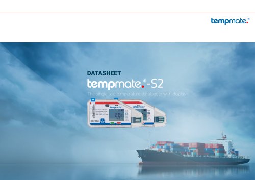 tempmate.®-S2 Datasheet