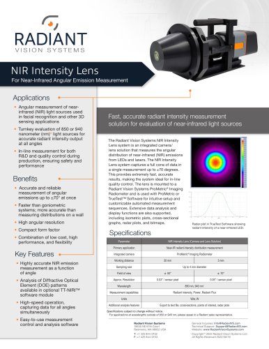 NIR Intensity Lens