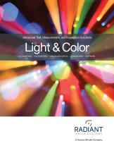 Radiant Product Catalog: Advanced Test, Measurement, and Inspection Solutions