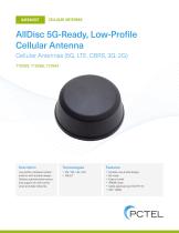 AllDisc 5G-Ready, Low-Profile Cellular Antenna