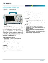 Digital Storage Oscilloscope TBS1000C Series Datasheet