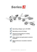 Series S - single-pin HV connectors up to 40 kVDC