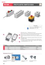 BCSB series - IP65 PLASTIC SWITCH BOX