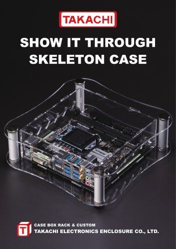 CUSTOM SIZED SKELETON CASE - SKLF series