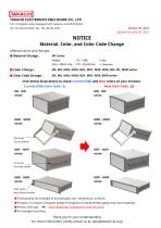 Desktop Enclosure with Tip-up Handle - MSN series