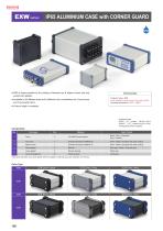 EXW series - IP65 ALUMINIUM CASE with CORNER GUARD