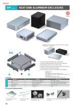 Heat-sink Aluminium Enclosure - HY series