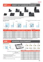 Insert Nut Adhesive Standoff - AST series
