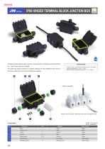 IP68 HINGED TERMINAL BLOCK JUNCTION BOX - JW series