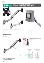 MAR series - WALL MOUNT SUPPORT ARM