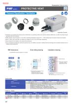 PMF series - PROTECTIVE VENT