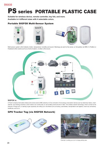 PS series - PORTABLE PLASTIC CASE