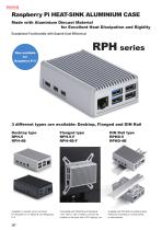 RPH series - Raspberry Pi 5 HEATSINK CASE