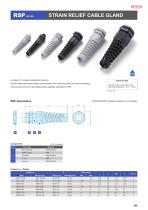 RSP series - STRAIN RELIEF CABLE GLAND