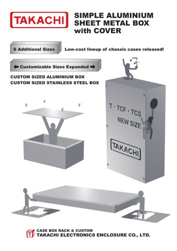 TCS series - CUSTOM SIZED STAINLESS STEEL BOX
